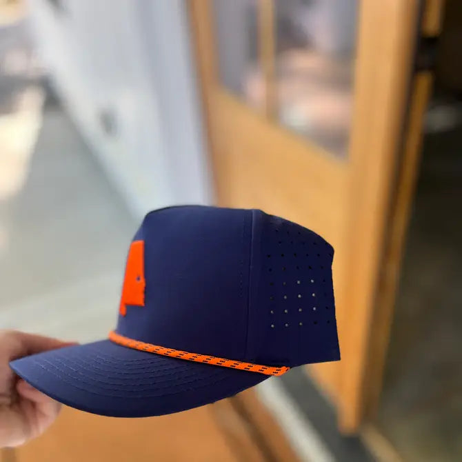 Embroidered Auburn, AL State Hat
