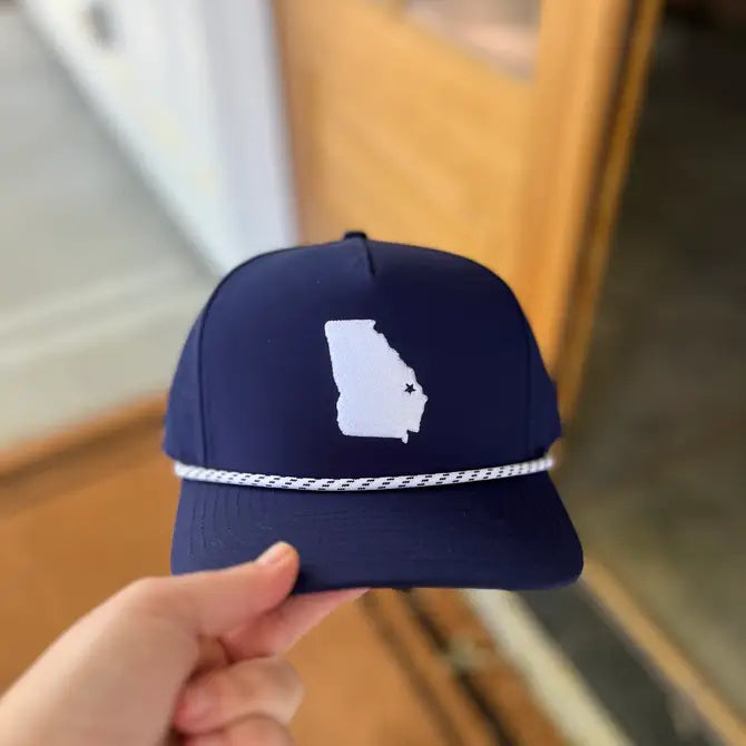 Embroidered Statesboro, GA State Hat