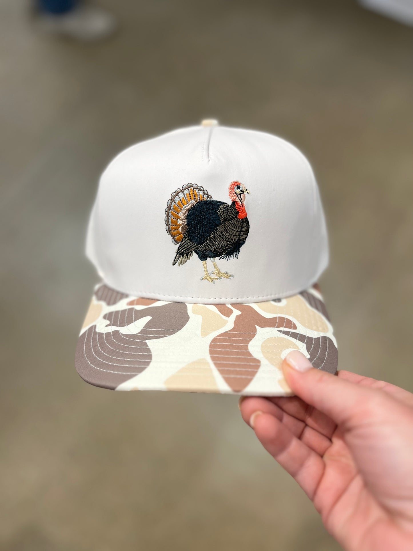 Turkey - Outdoor Embroidered Camo Hat