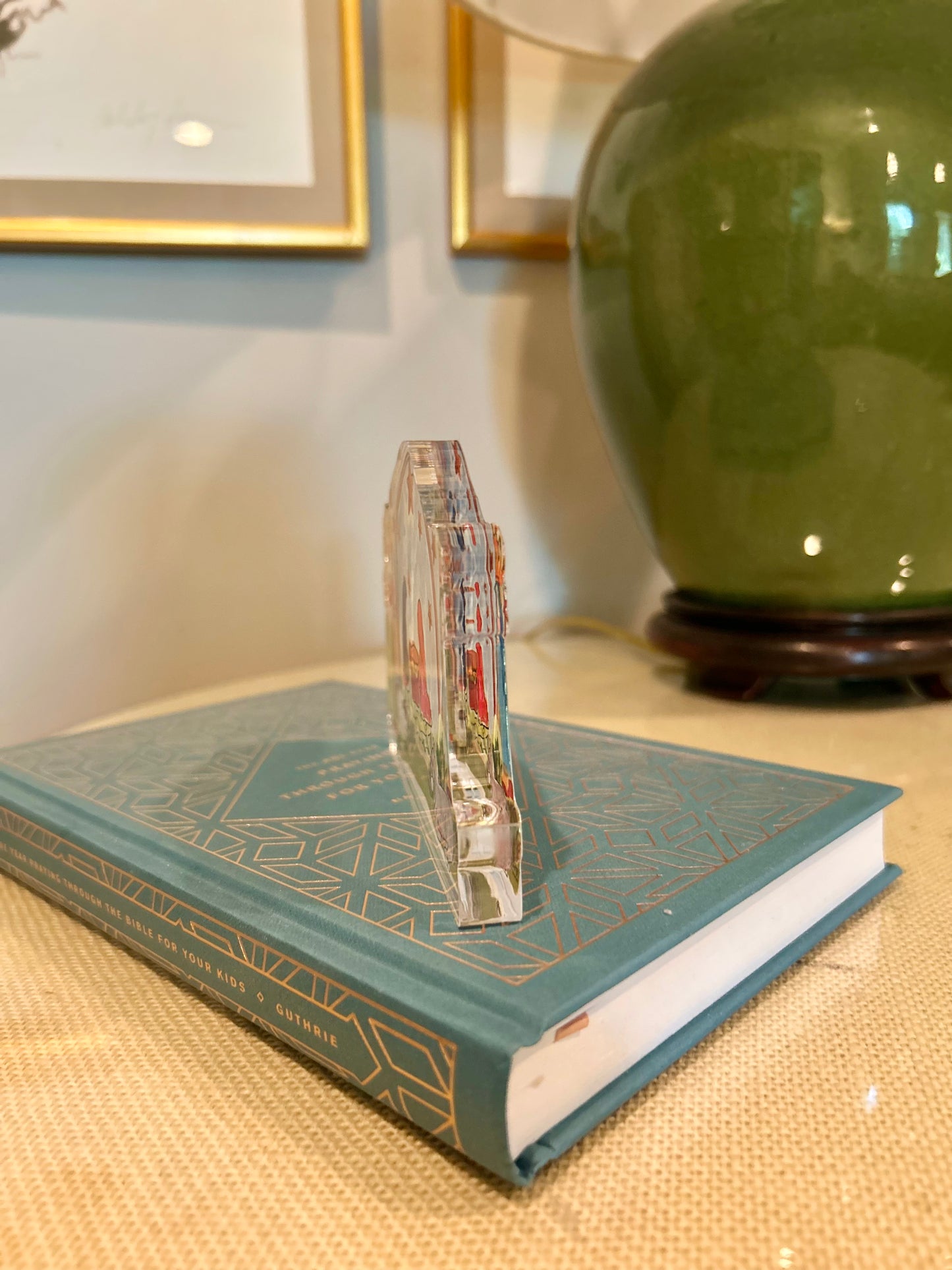 ACRYLIC Nativity Sitter & Napkin Weight