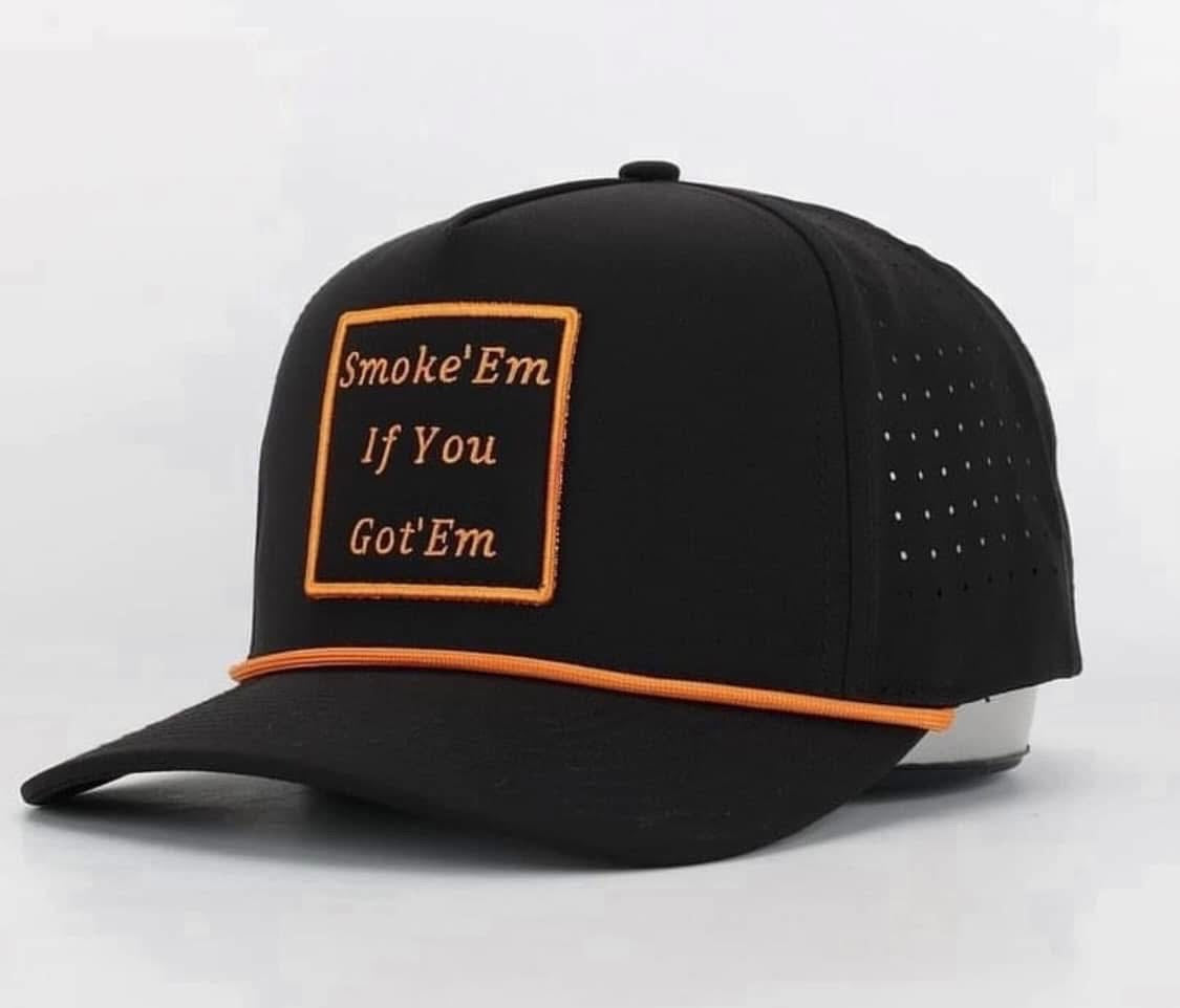 Smoke Em If You Got Em Hat - Black