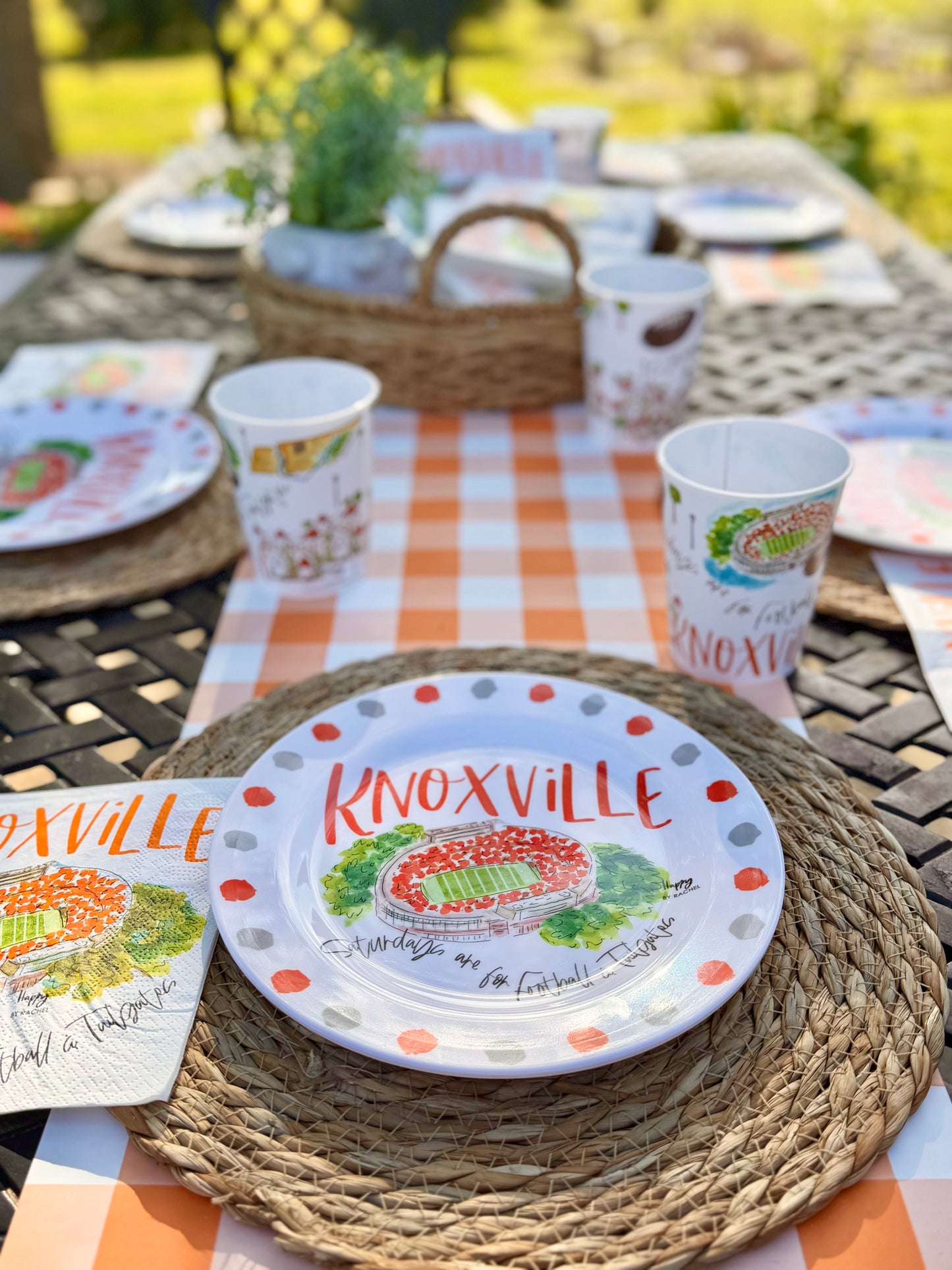 Knoxville, TN Melamine Plates