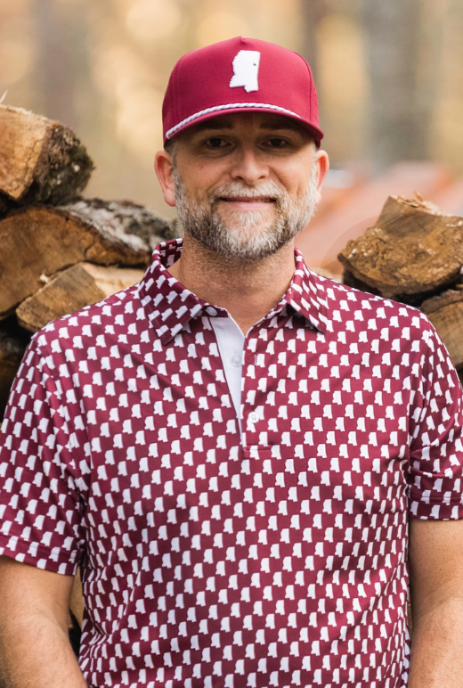 Maroon and White Starkville, AL Polo