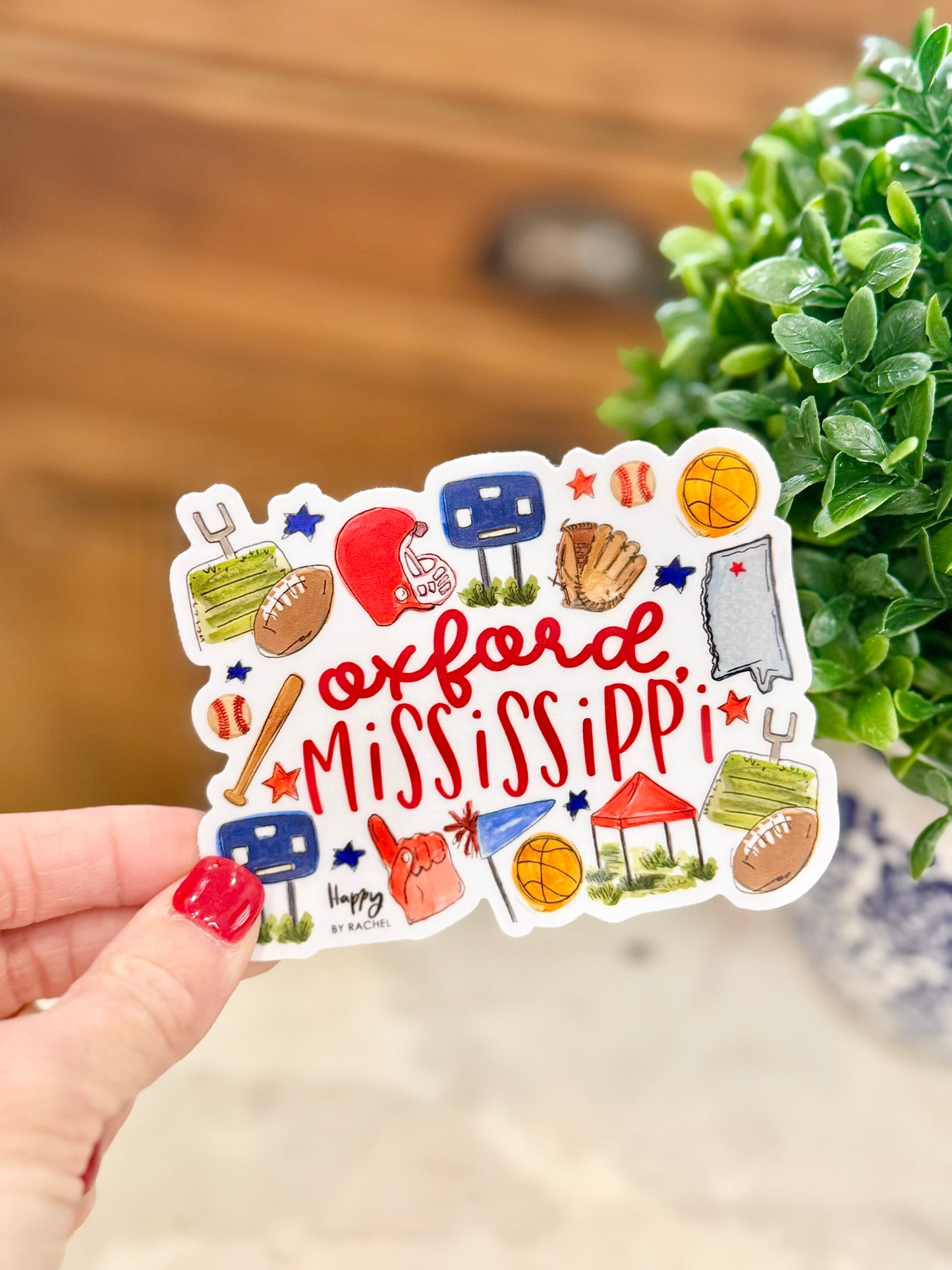 Oxford Multi Sport Sticker