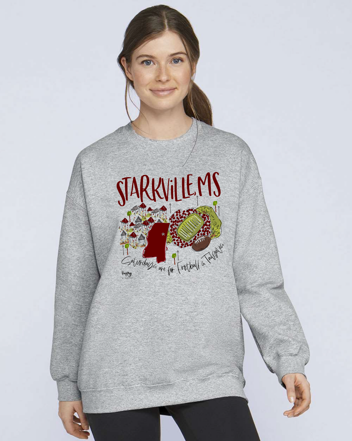 Saturdays in Starkville, MS Sweat Shirt