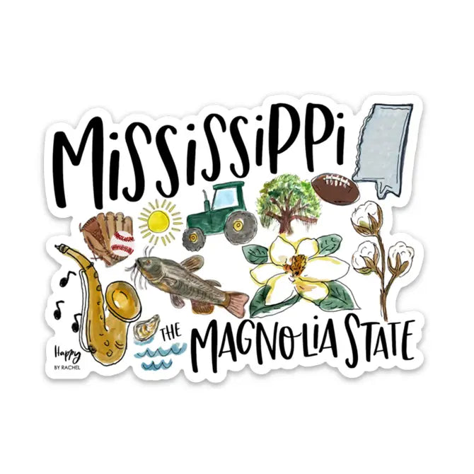 State of Mississippi Magnet