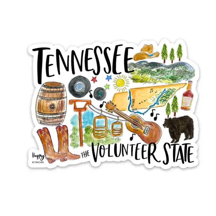 State of Tennessee Magnet