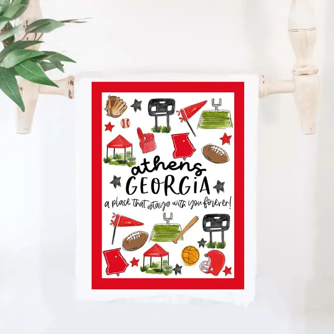 Athens, GA Multi Sport Towel