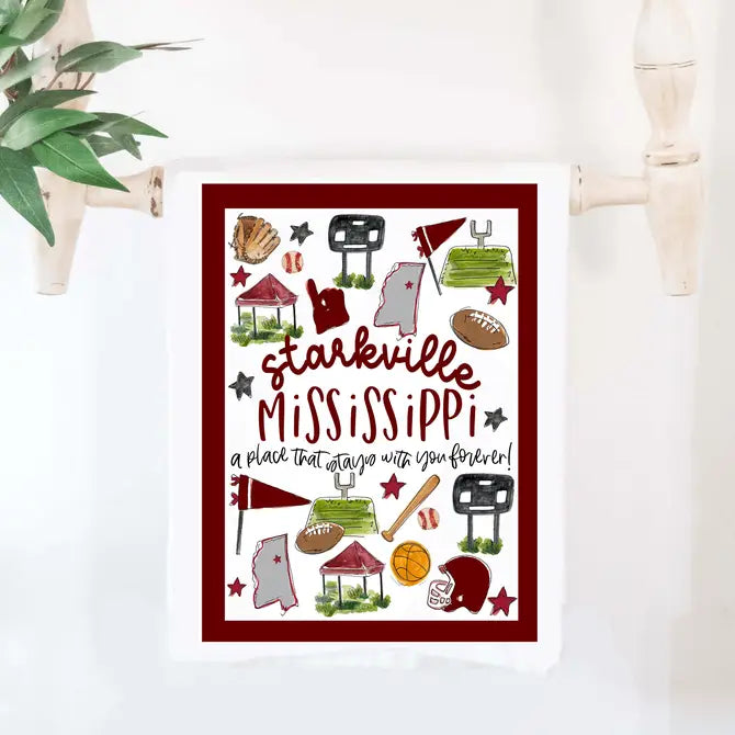Starkville, MS Multi Sport Towel