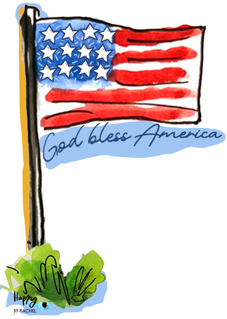 ACRYLIC Flag Sitter & Napkin Weight