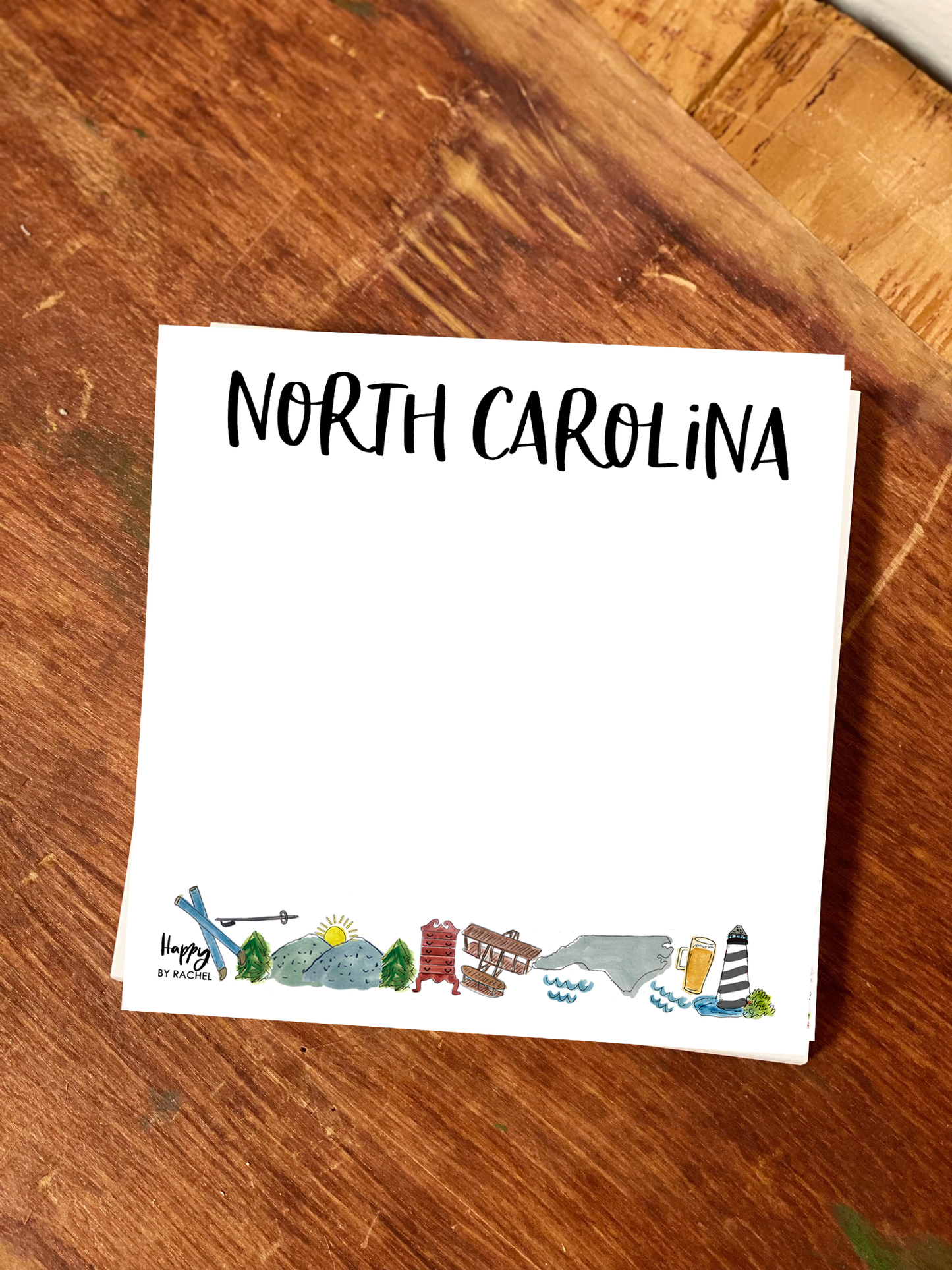 State of North Carolina Chunky Notepad-Stationary 100 page