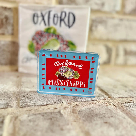 ACRYLIC Oxford, MS Sitter & Napkin Weight