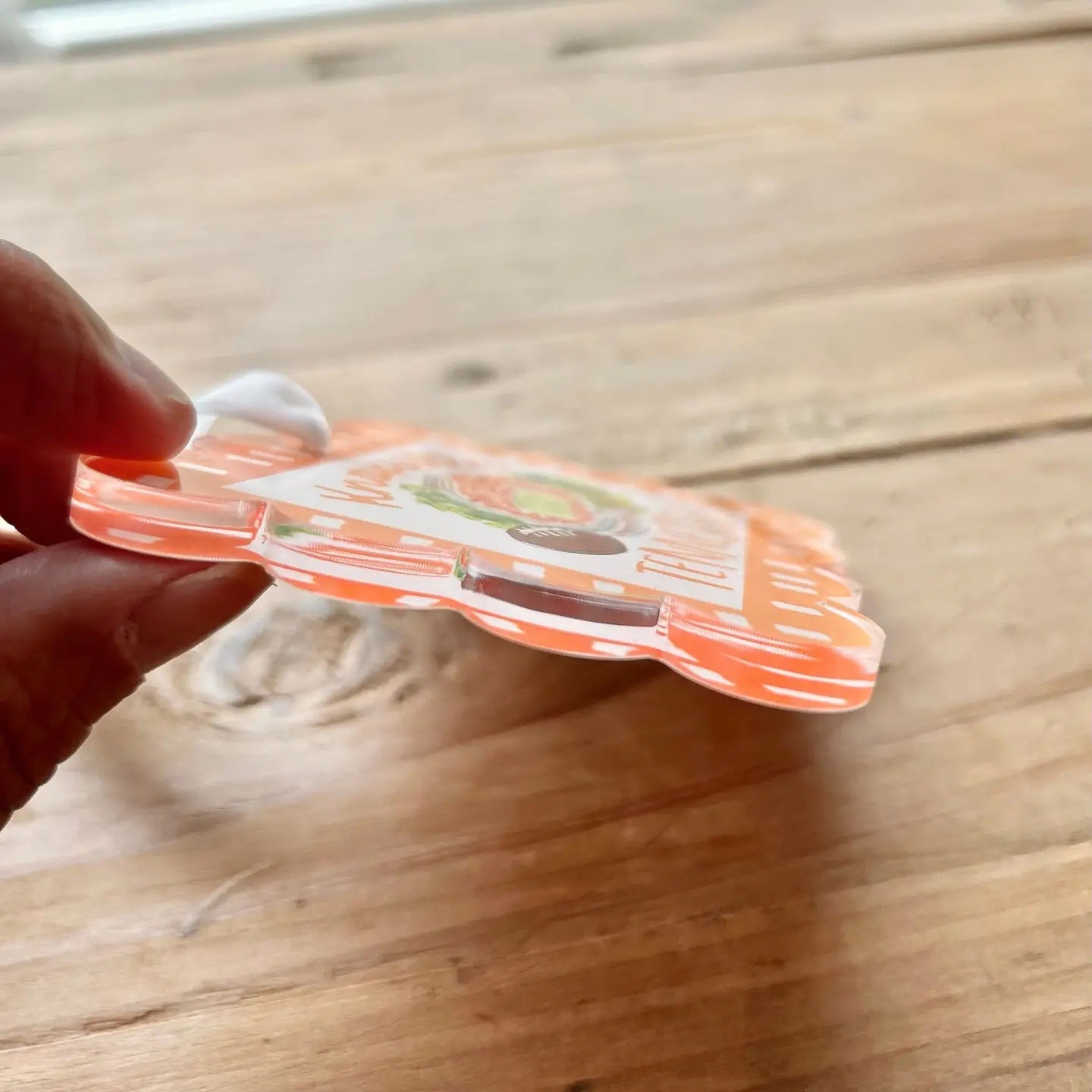 ACRYLIC Knoxville, TN Scalloped Stadium Ornament