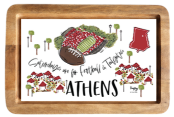 ATHENS, GA TAILGATE BOARD (PRE-ORDER)