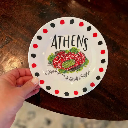 PREORDER - Athens, GA Melamine Plates