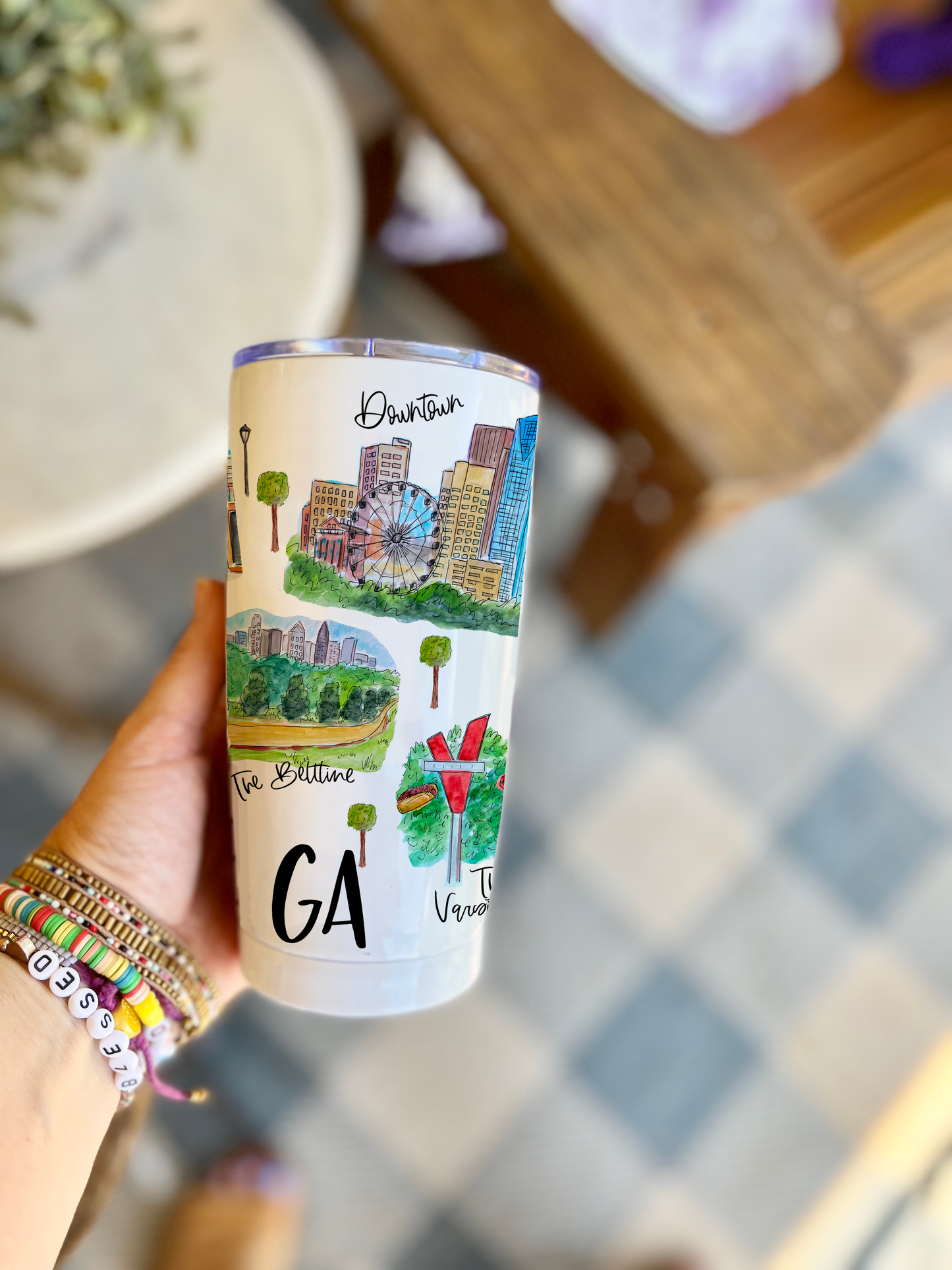 Atlanta, Ga Tumbler