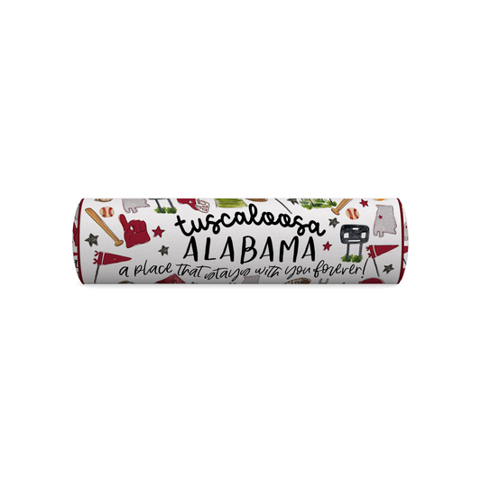 Tuscaloosa, AL Multi Sport Bolster Pillow
