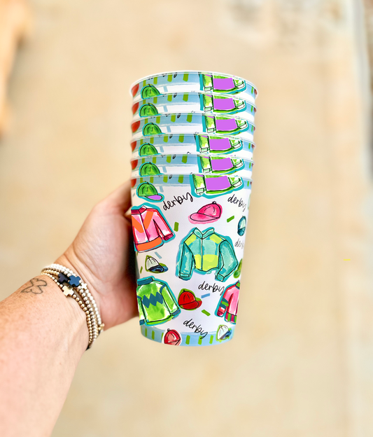 Derby Cups with Jockey Polos