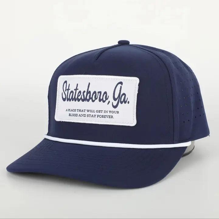 PREORDER - Statesboro, GA Rope Hat with Patch