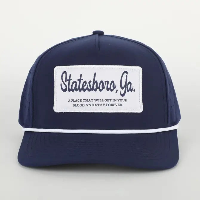 PREORDER - Statesboro, GA Rope Hat with Patch