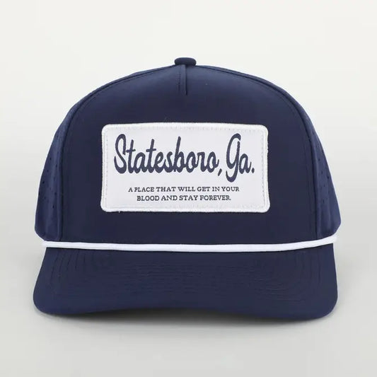 PREORDER - Statesboro, GA Rope Hat with Patch