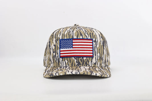 Camo Flag Patch Hat