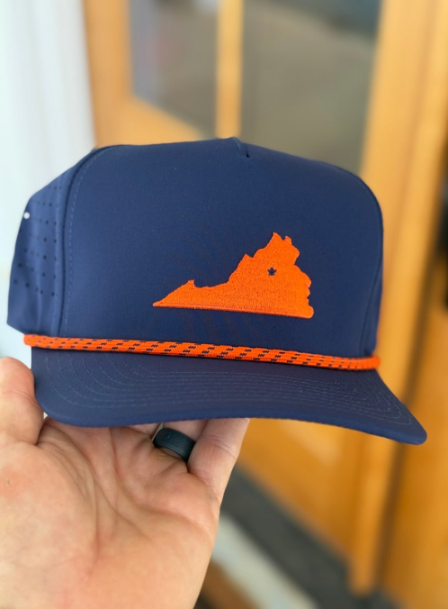 Charlottesville State Embroidered Hat