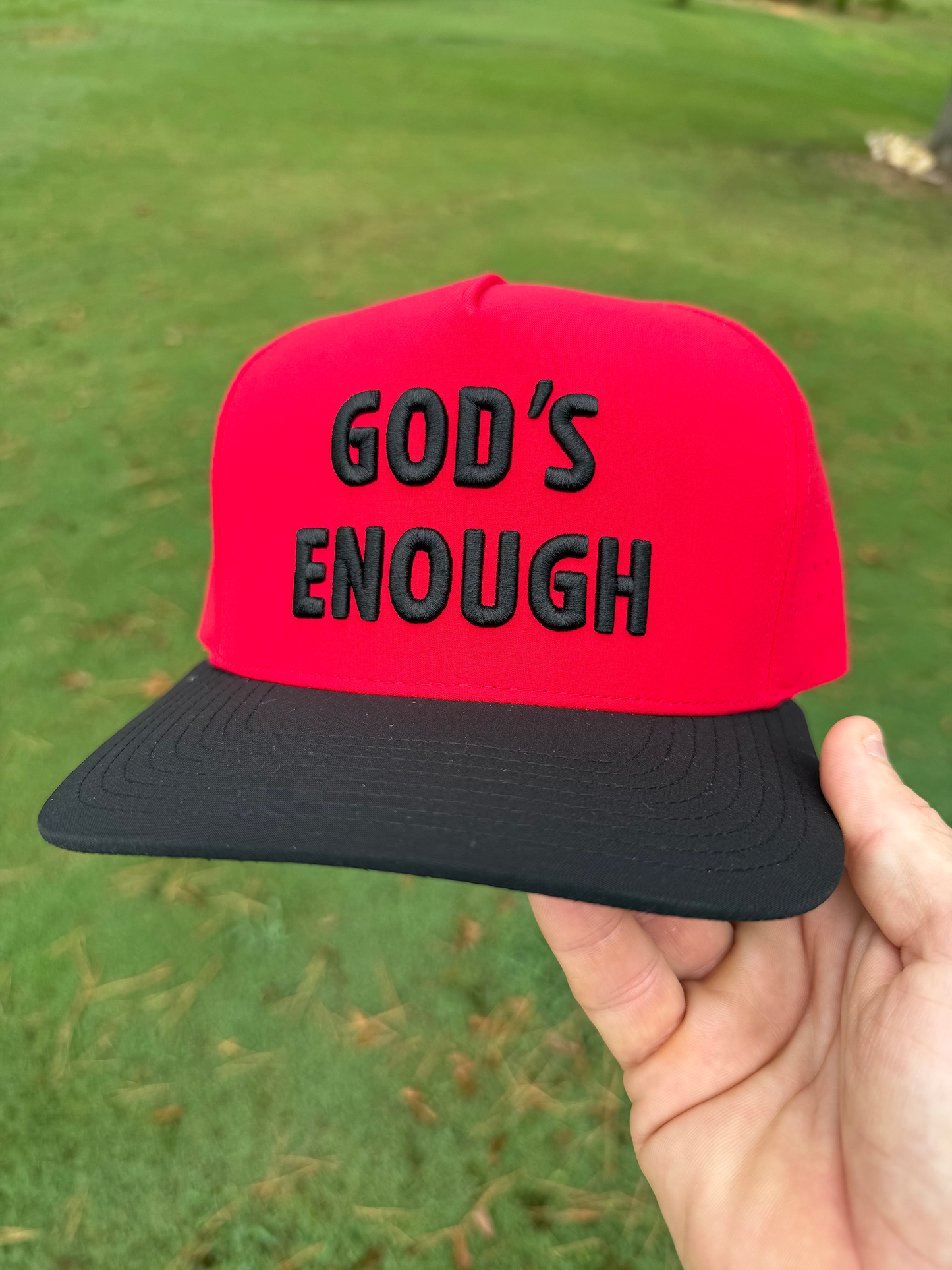 God's Enough, Red and Black