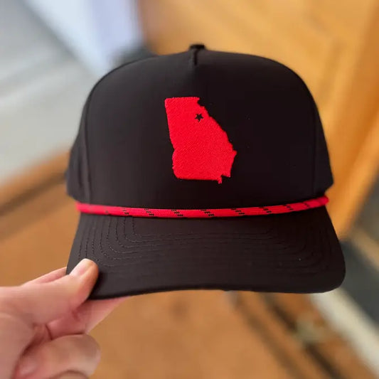 PREORDER - Embroidered Athens, GA State Hat