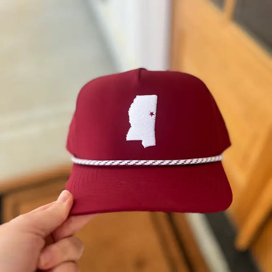 Embroidered Starkville, MS State Hat