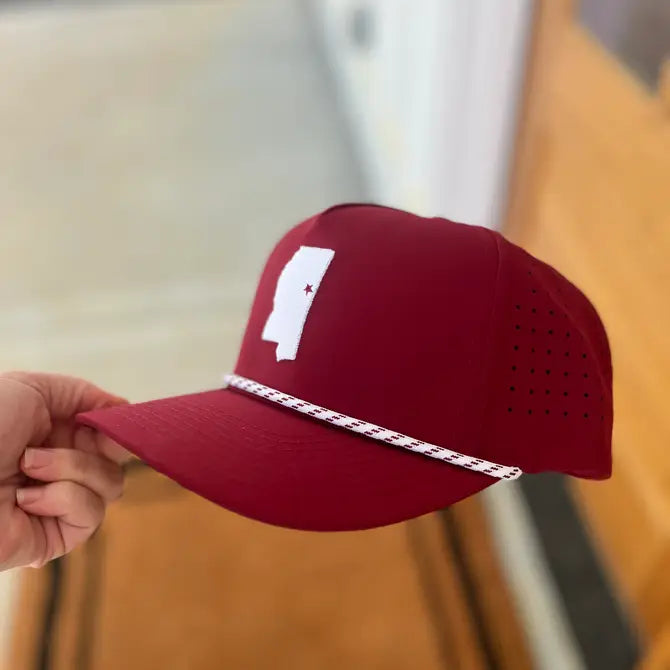 Embroidered Starkville, MS State Hat