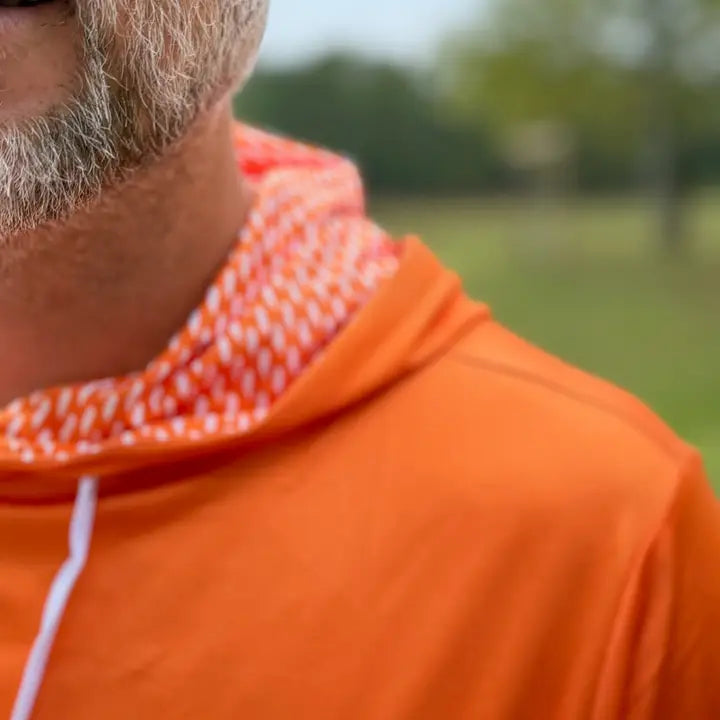 Knoxville Orange and White State Performance Hoodie