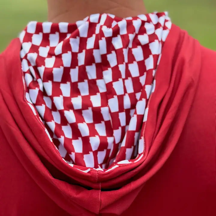 Tuscaloosa Crimson and White State Performance Hoodie