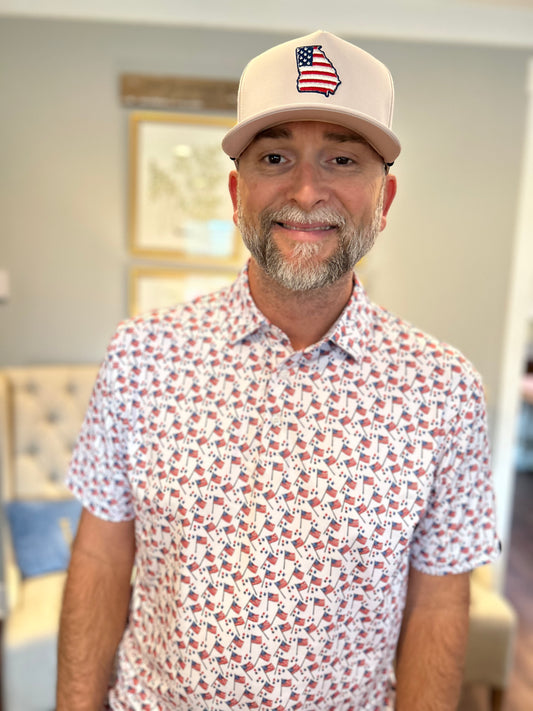 Men's New Performance American Polo