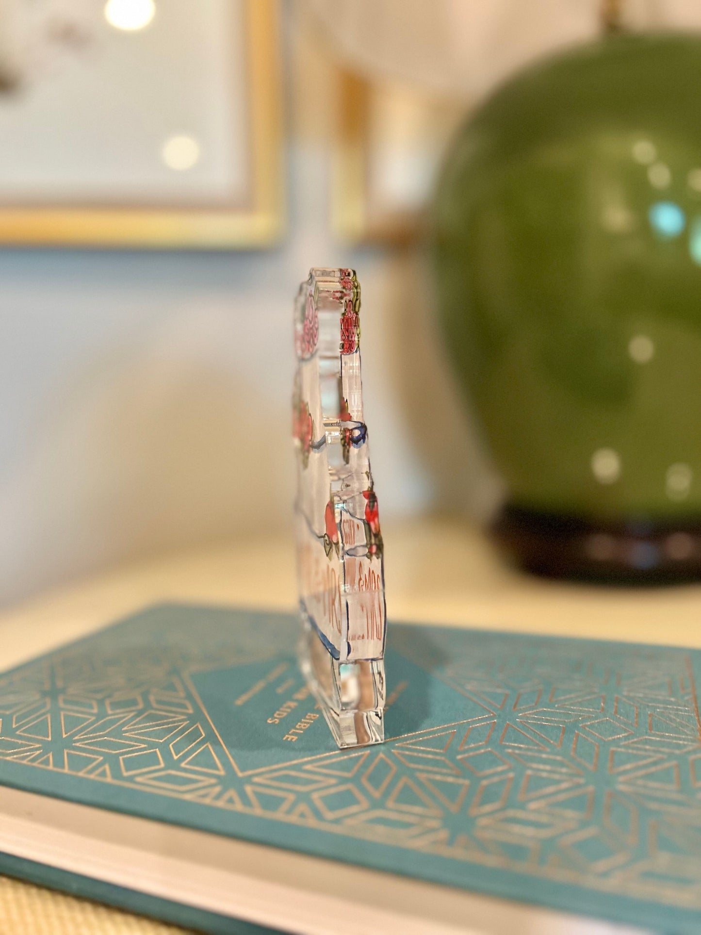 ACRYLIC Wedding Cake Sitter & Napkin Weight