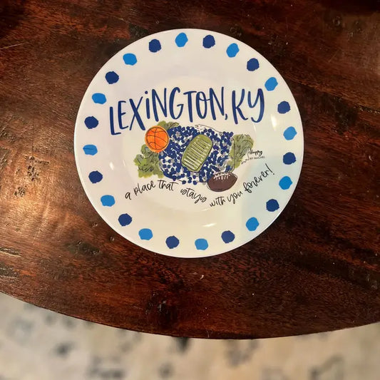Lexington, KY Melamine Plates
