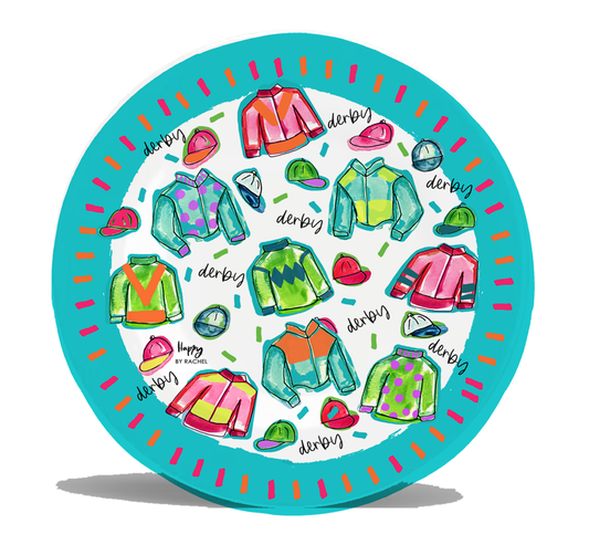 Derby Melamine Plate (set of 4)