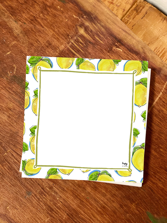 Lemon Chunky Notepad