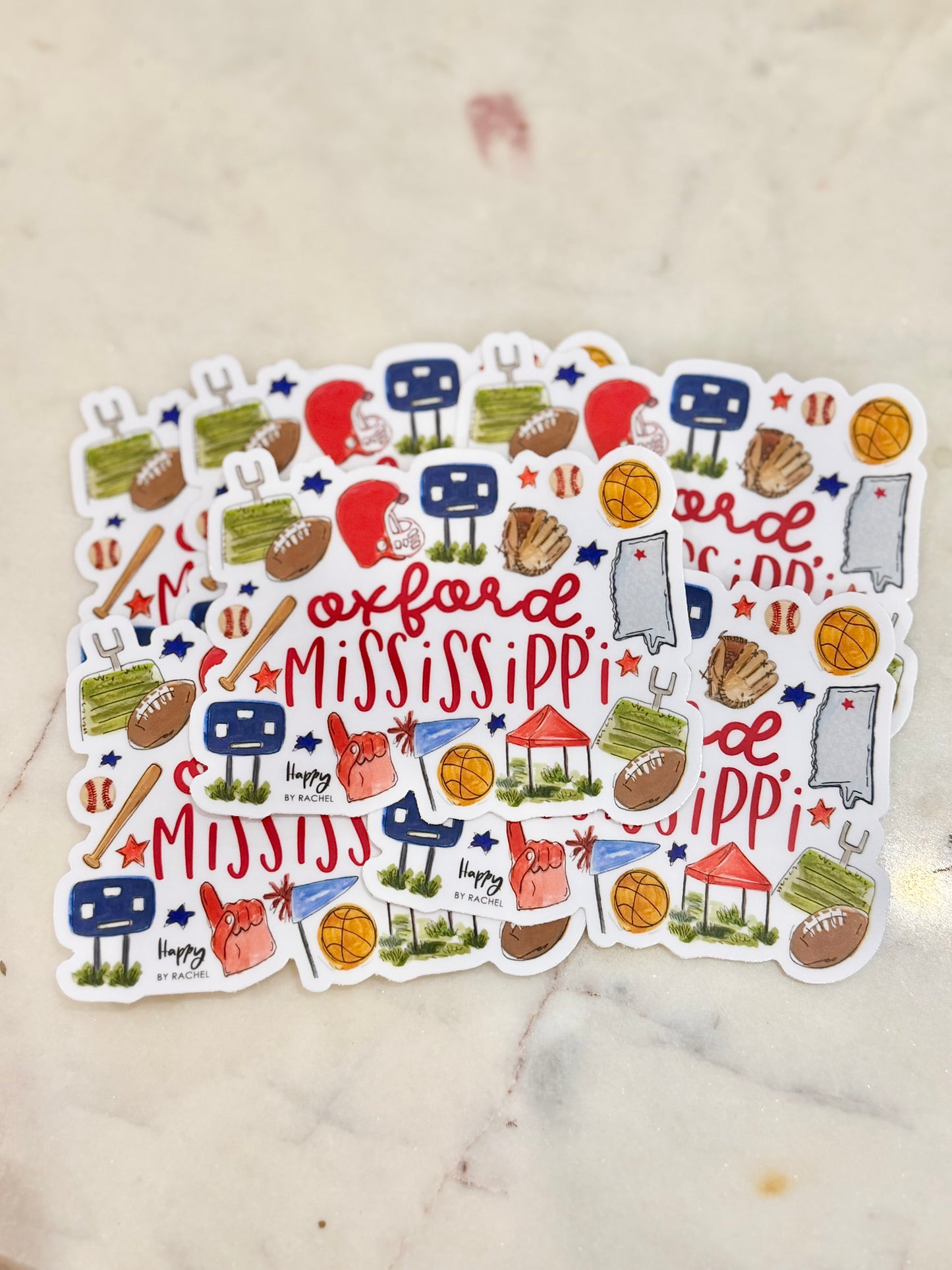 Oxford Multi Sport Sticker