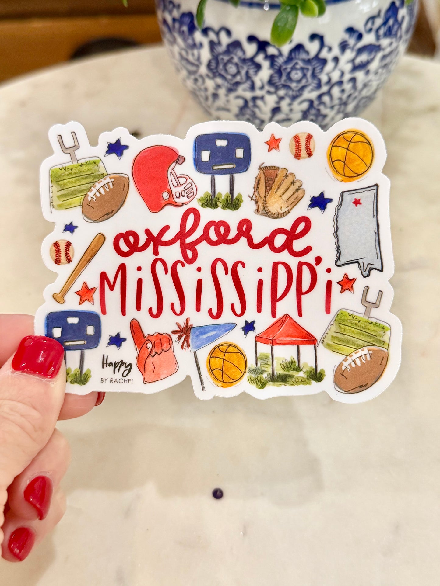 Oxford Multi Sport Sticker