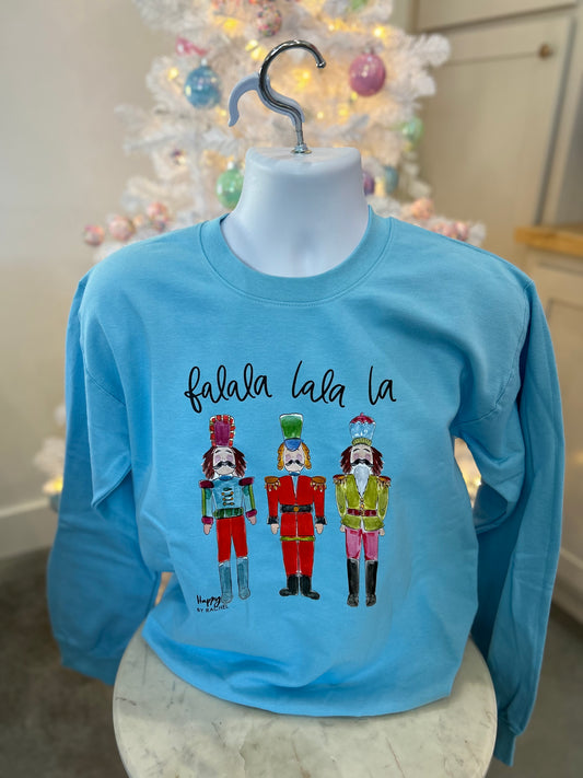 Nutcracker Christmas Sweatshirt - BLUE