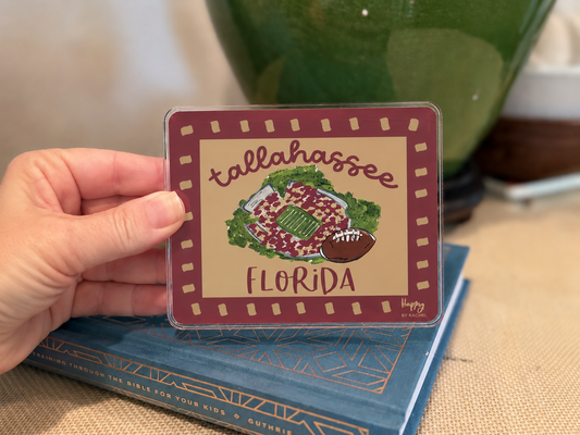 ACRYLIC Tallahassee, FL Sitter & Napkin Weight