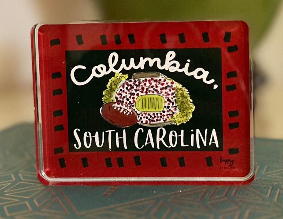 ACRYLIC Columbia, SC Sitter & Napkin Weight