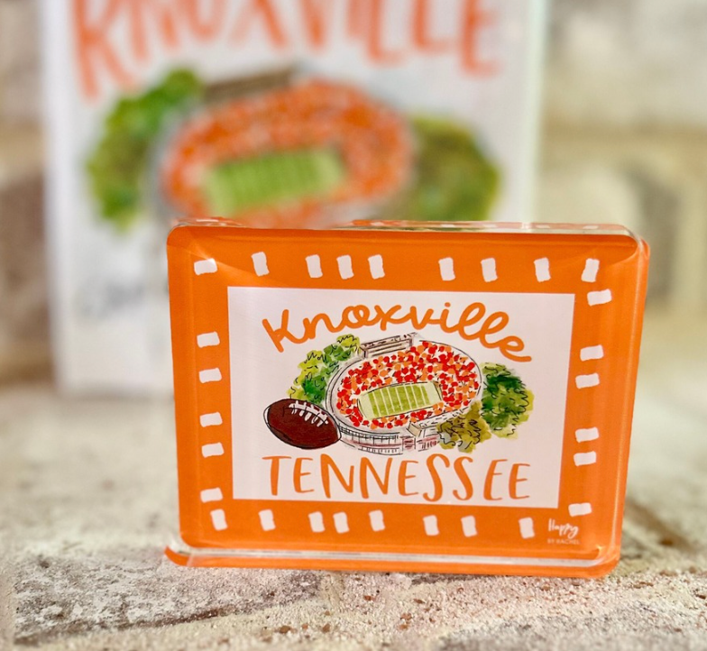 ACRYLIC Knoxville, TN Sitter & Napkin Weight