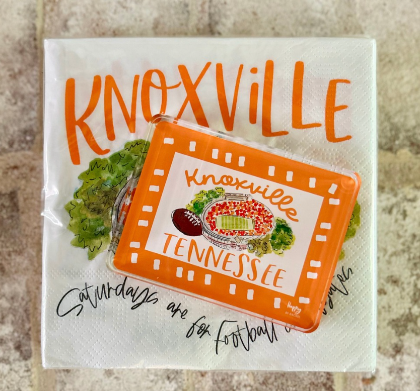 ACRYLIC Knoxville, TN Sitter & Napkin Weight
