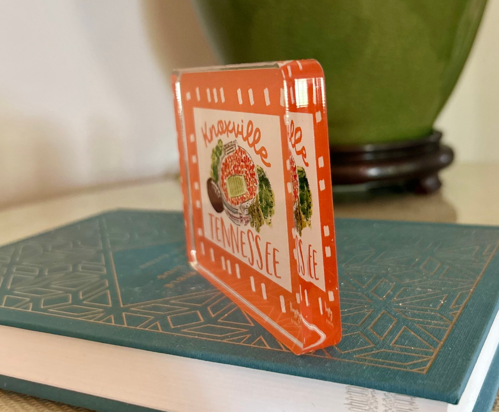 ACRYLIC Knoxville, TN Sitter & Napkin Weight