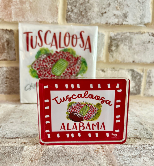 ACRYLIC Tuscaloosa, AL Sitter & Napkin Weight