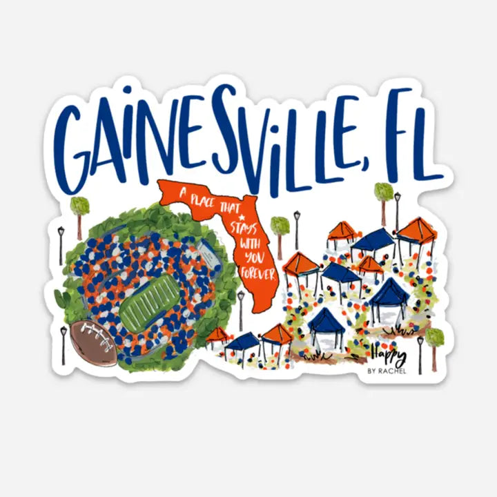 Gainesville, FL Sticker