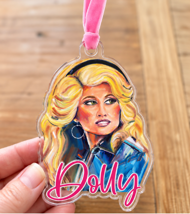 Dolly Acrylic Ornament (PRE-ORDER)