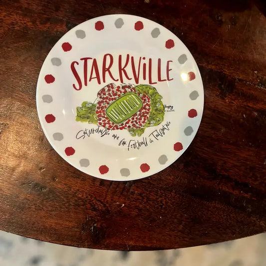 Starkville, MS Melamine Plates